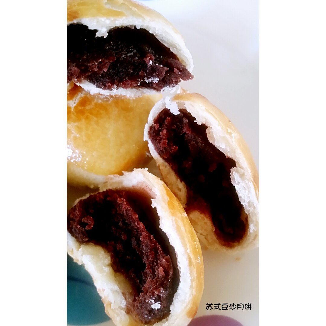苏式豆沙月饼