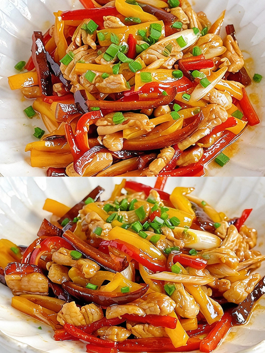 彩椒炒肉，快手菜简单家常菜，5分钟上桌，无敌下饭，大人孩子都爱吃
