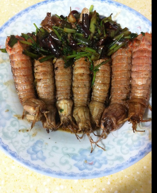 辣炒撒尿虾