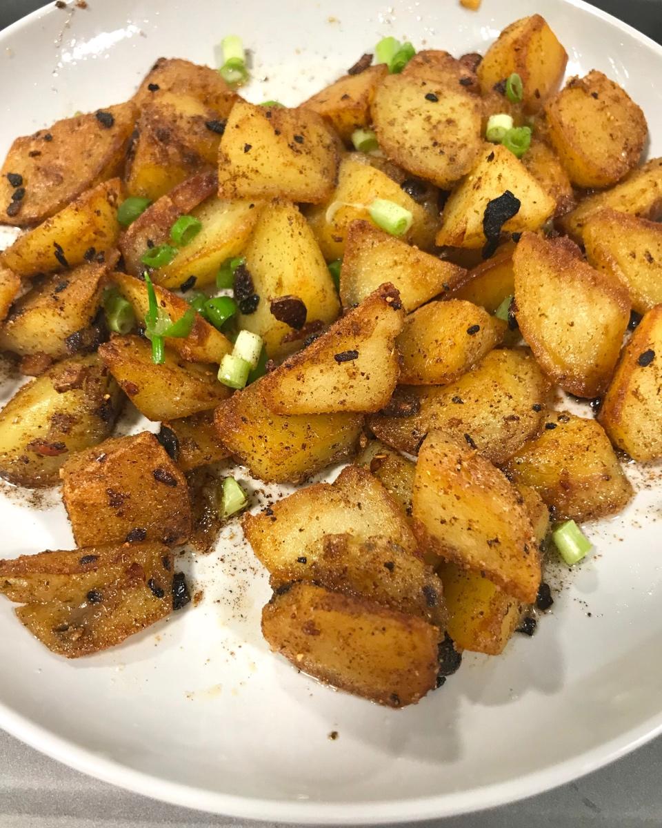 炕土豆（中式hash brown）
