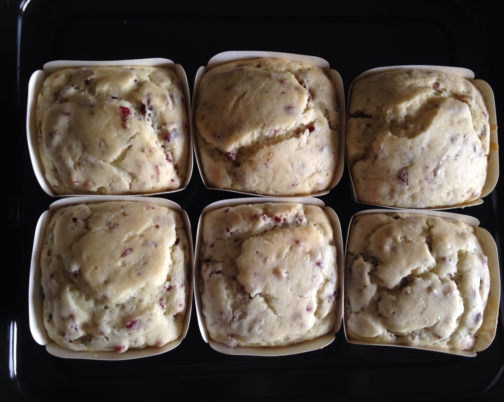 蔓越莓麦芬蛋糕