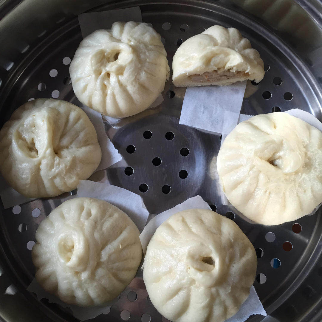 详解鲜肉大包做法。