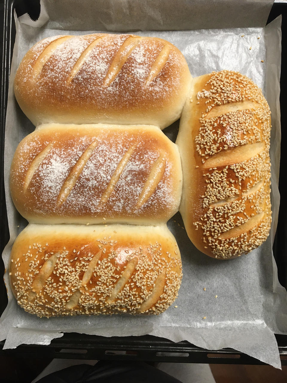 芝士新奥尔良鸡肉软欧包