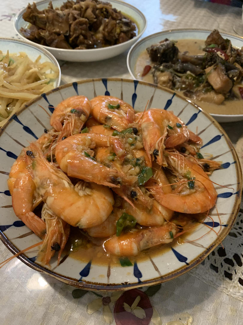 蒜蓉香辣虾🦐