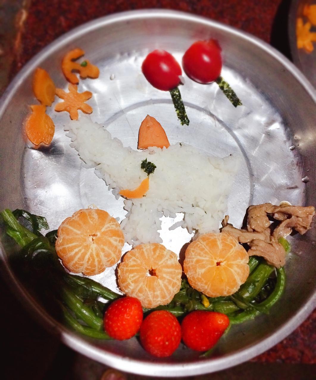 卡通便当之马戏团的小象