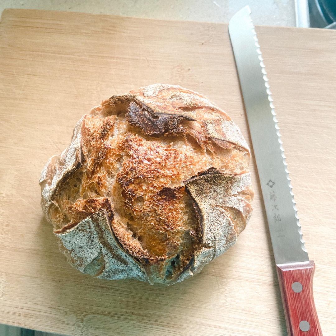 天然酵种欧包之练习