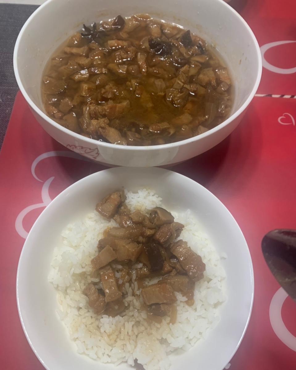 台湾卤肉  台湾卤肉饭Braised Pork Rice