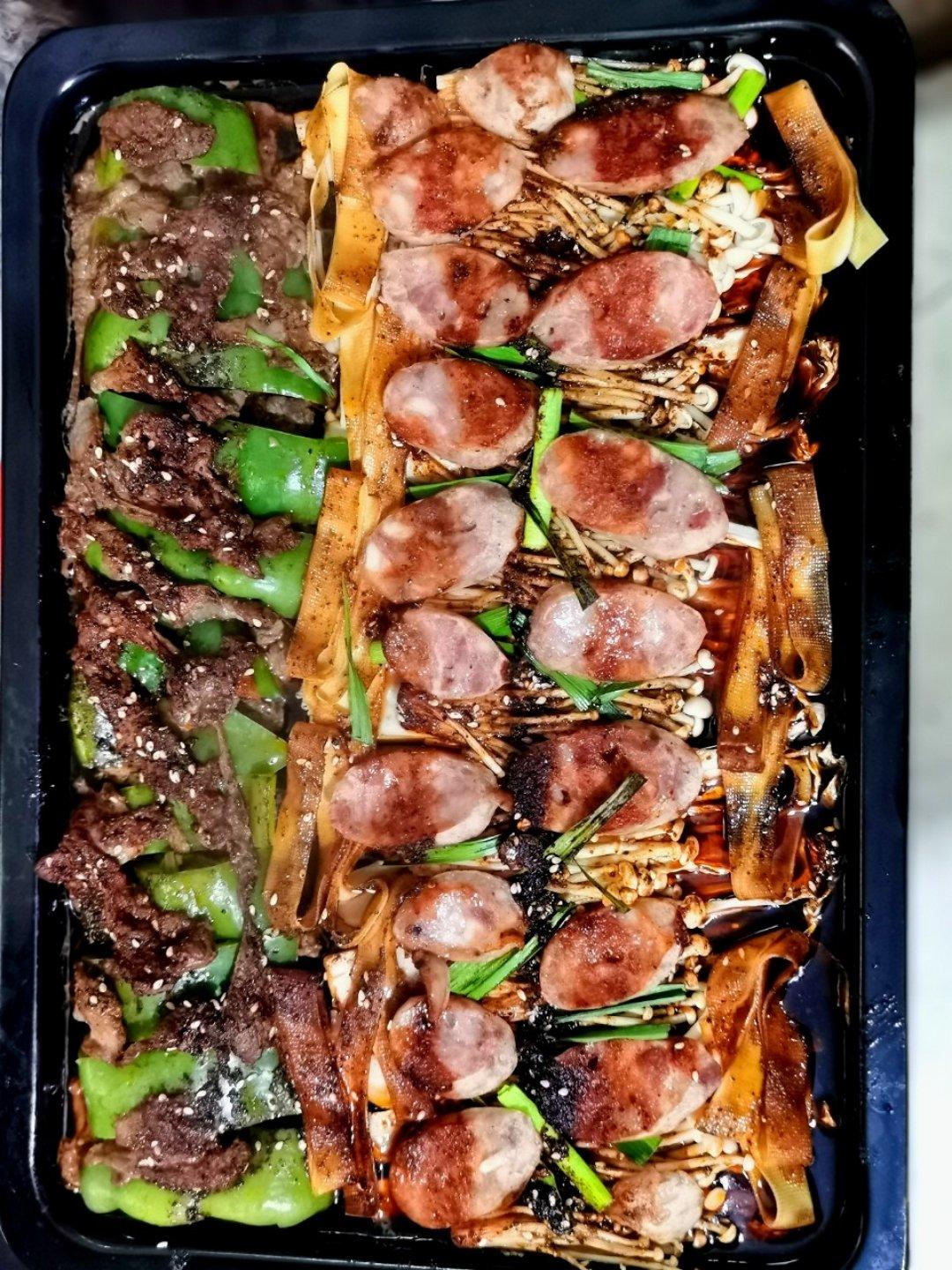 家庭自制烧烤❗️比烧烤摊好吃百倍😋秘制酱料