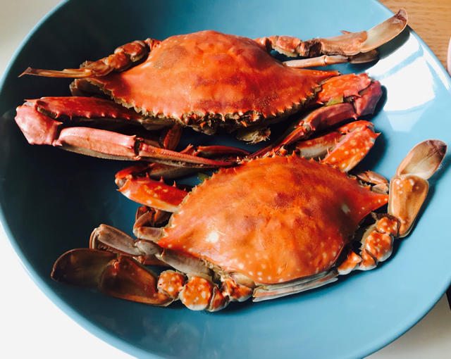 清蒸梭子蟹