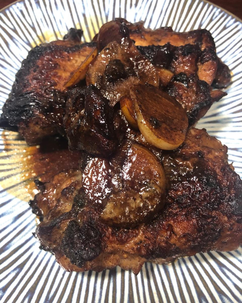 照烧鸡腿饭