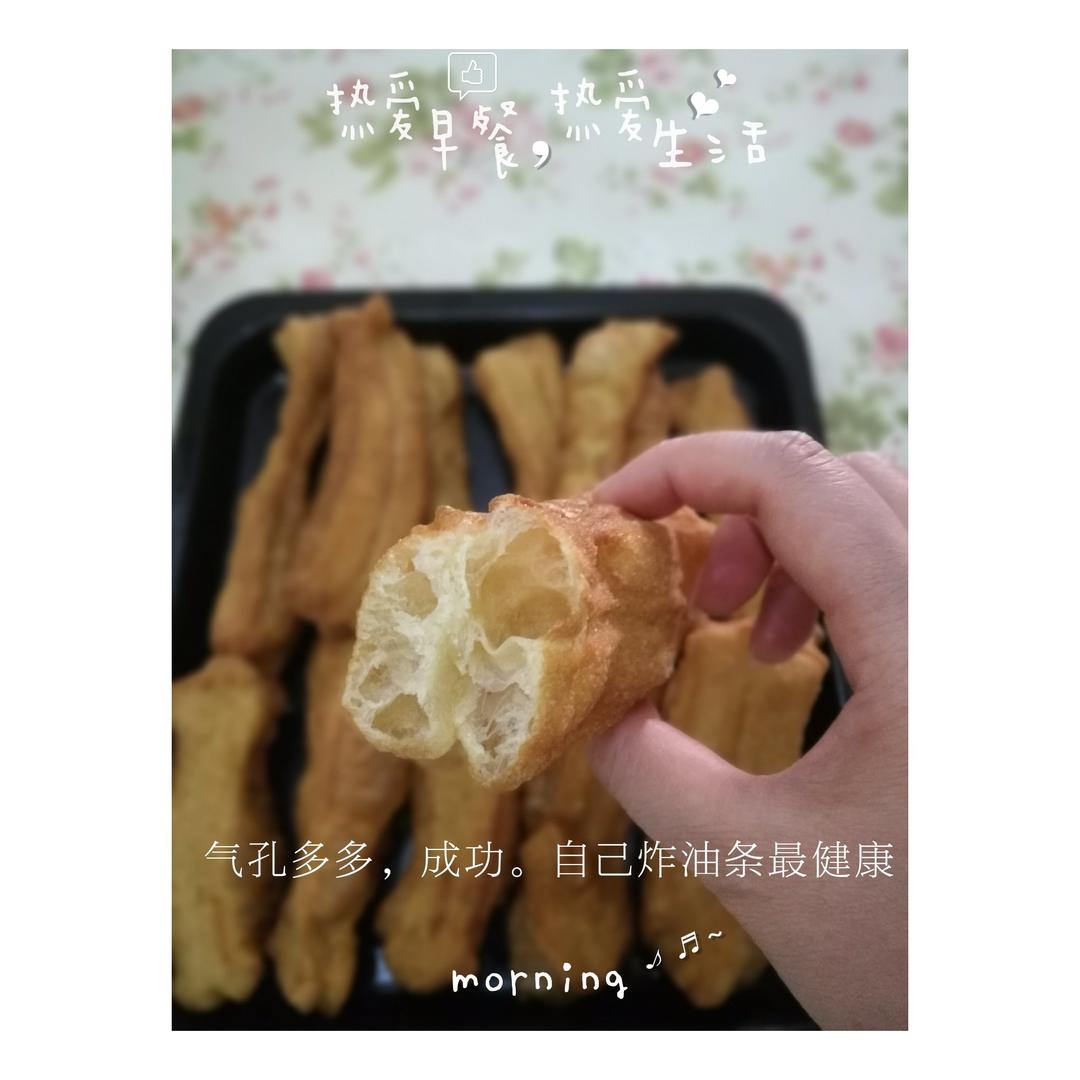 家庭油条的做法