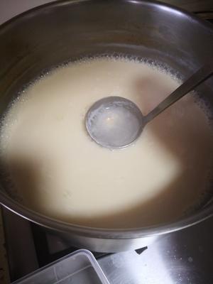 自制O添加老豆腐（白醋点豆腐法）的做法 步骤4