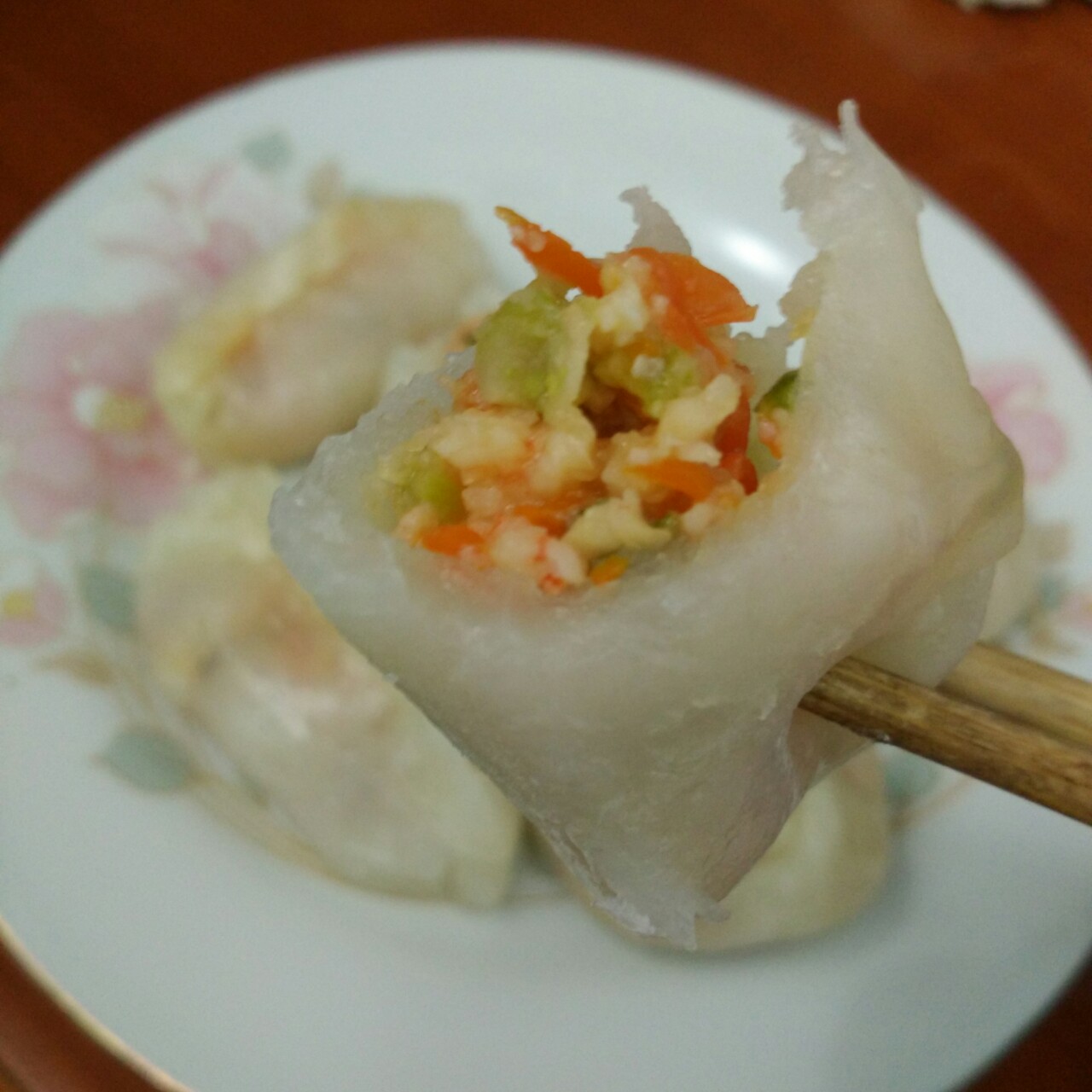 【圆满素食】晶莹剔透丨水晶饺