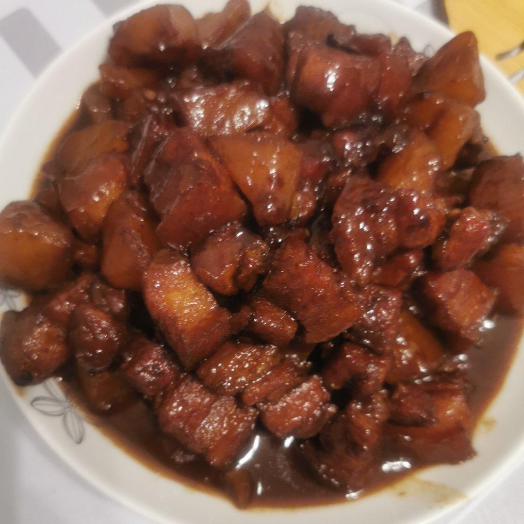 不焯水不放油的家常红烧肉