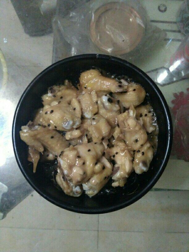 香滑姜丝蒸鸡翅