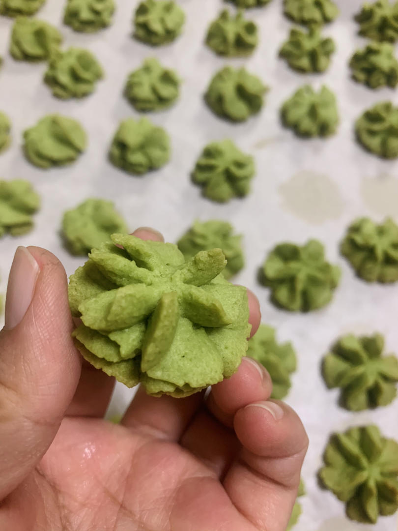 零失败花纹超级立体的黄油曲奇