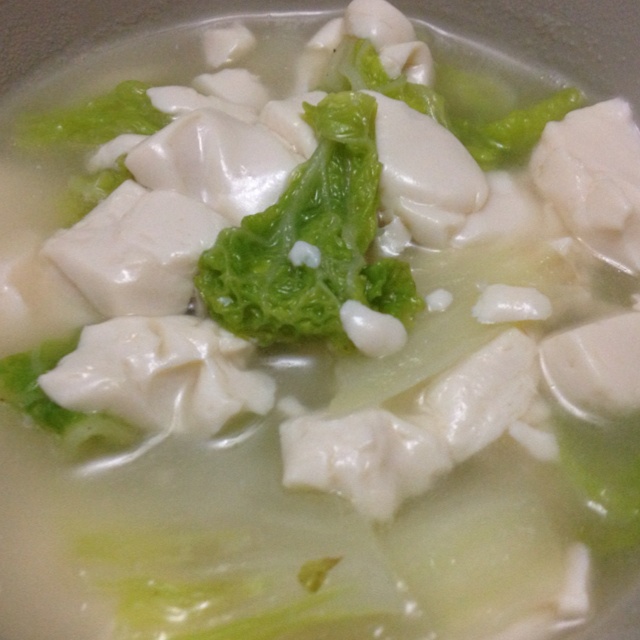 砂锅白菜豆腐