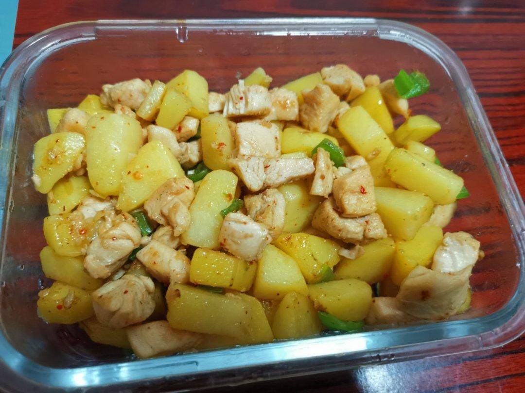 青椒土豆鸡胸肉