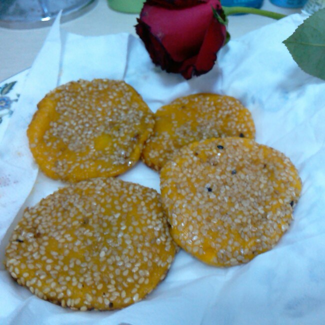 芝香南瓜饼
