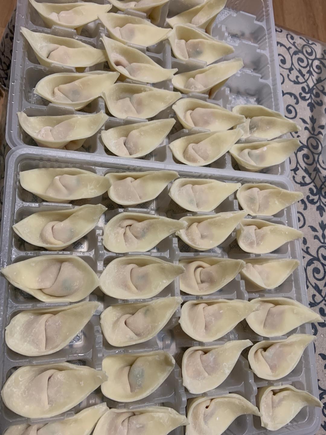 肉不柴的馄饨馅