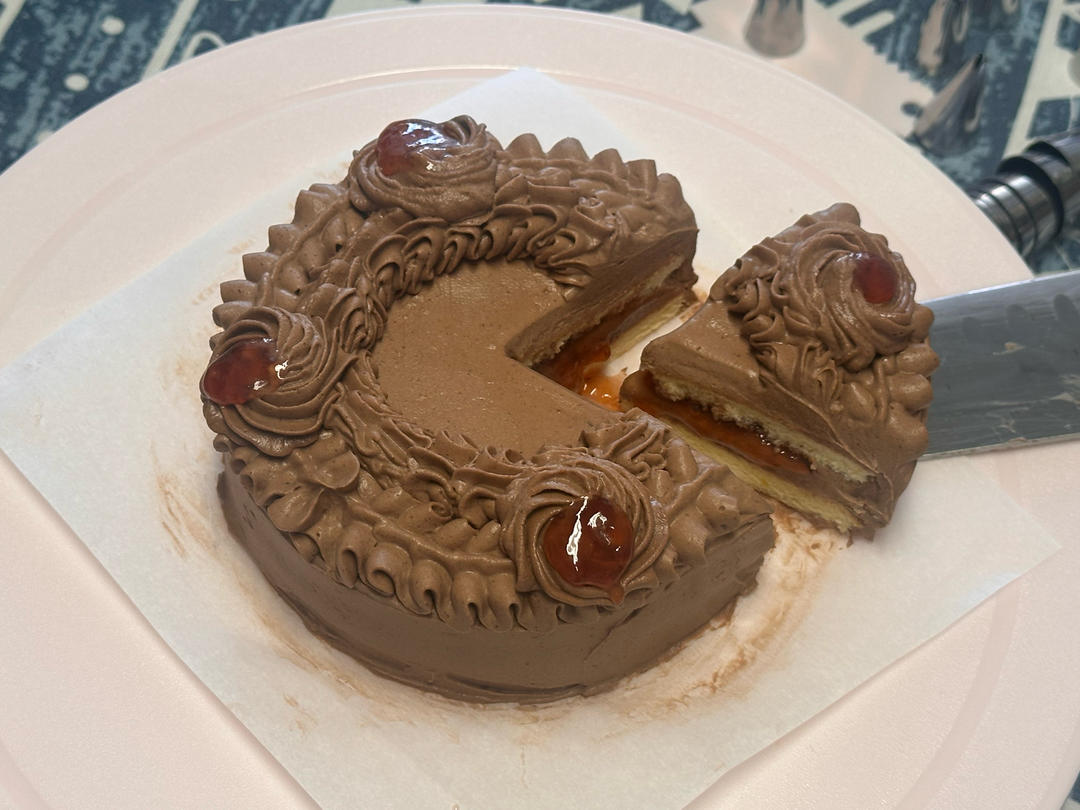 巧克力奶油打发裱花最稳定