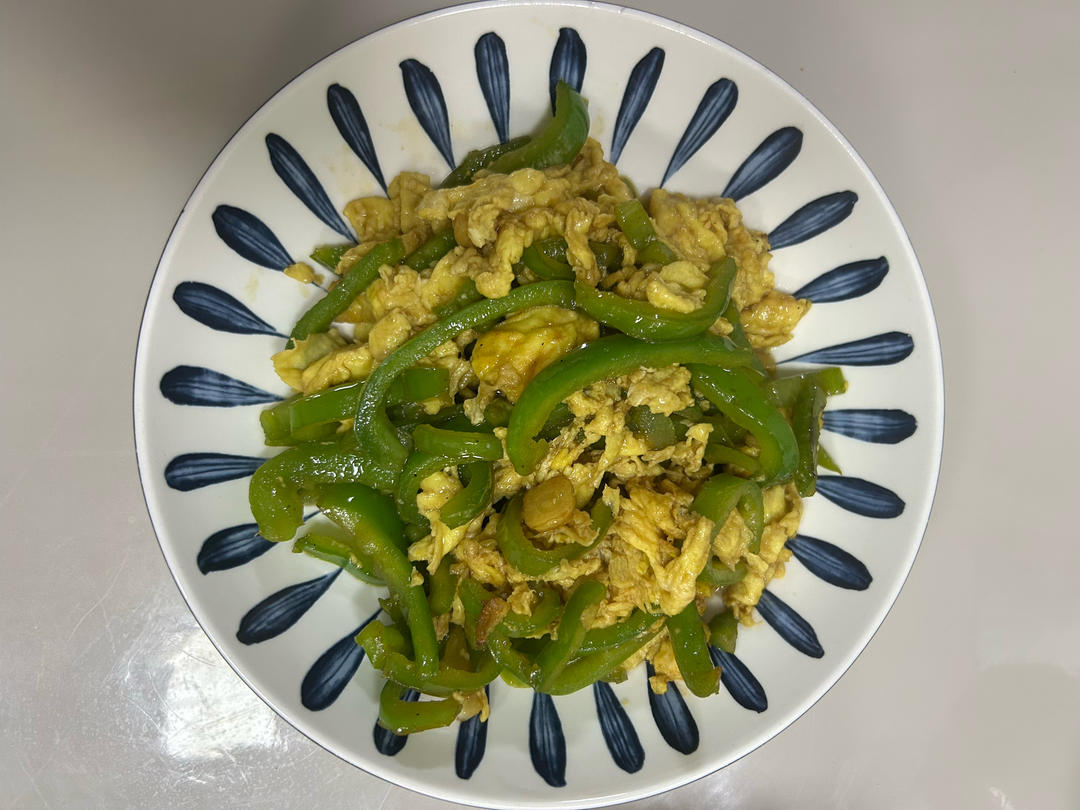 青椒炒蛋