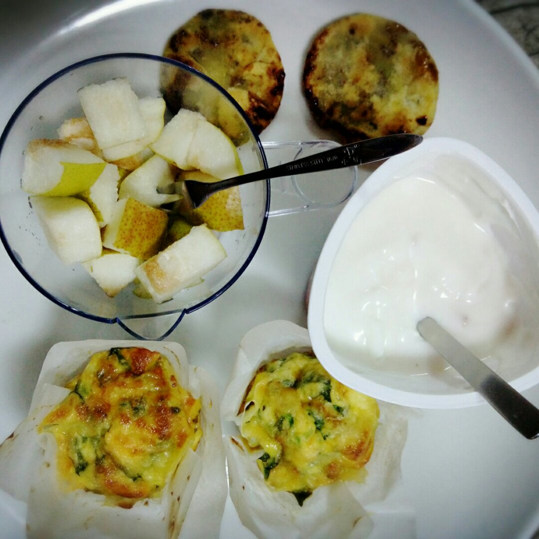 早餐鸡蛋杯cupcake Frittata