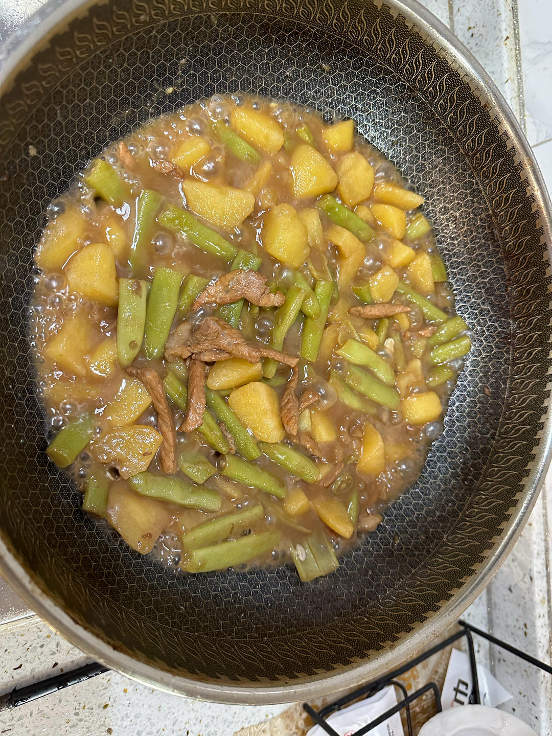 秘制芸豆炖土豆