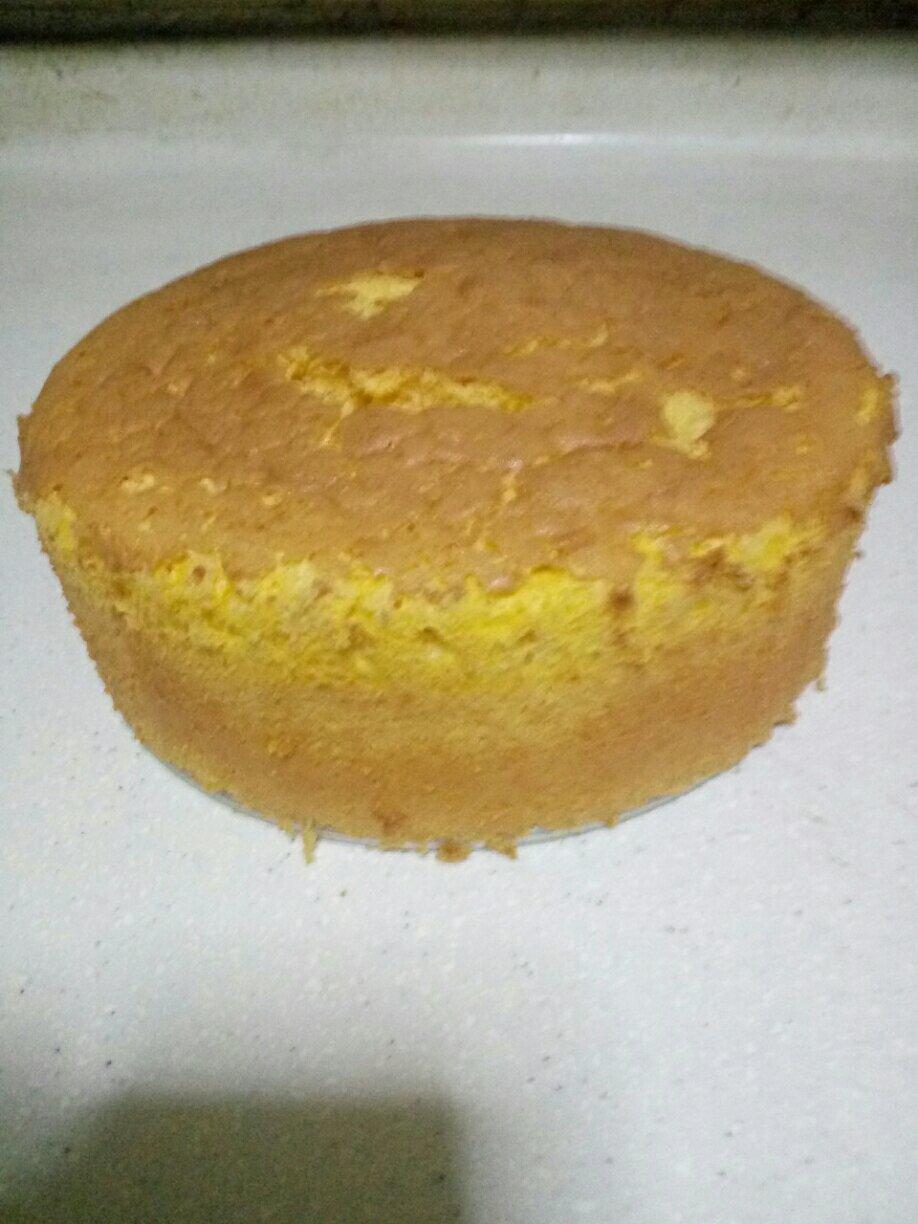 8寸南瓜戚风蛋糕