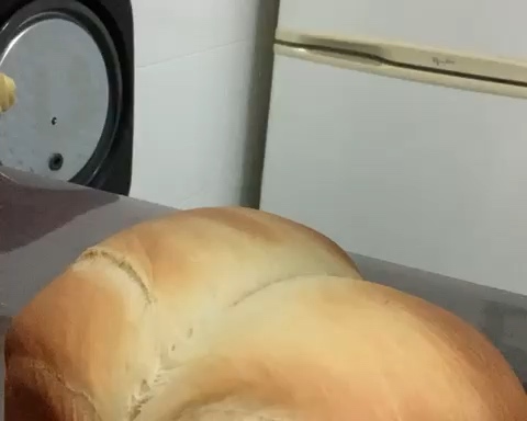 面包机做的吐司