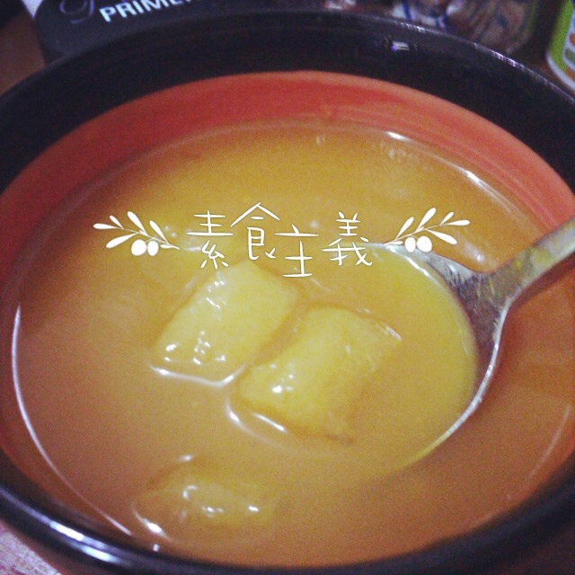 超简单豆浆机版南瓜羹