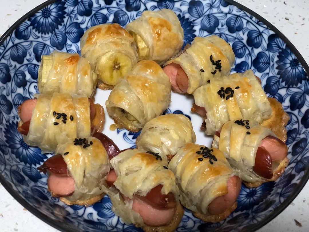 手抓饼热狗