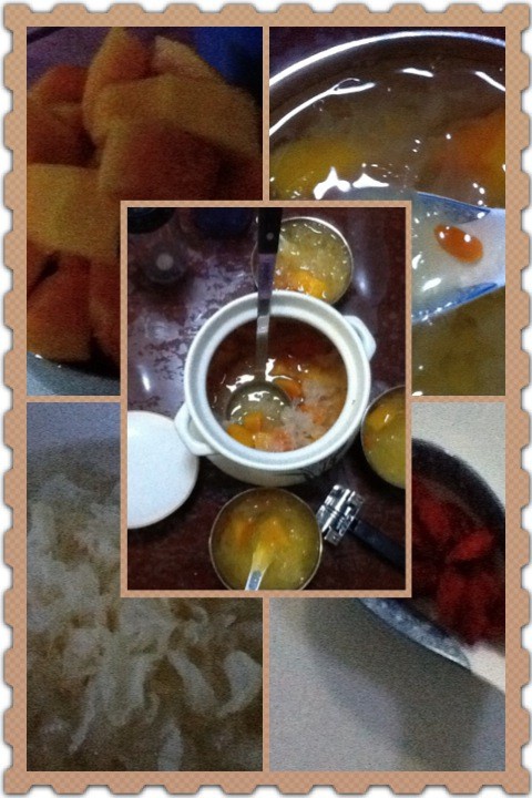 木瓜枸杞银耳汤