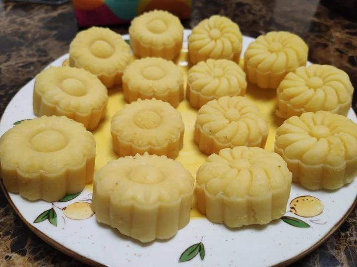省时简易绿豆糕-免泡豆免过筛