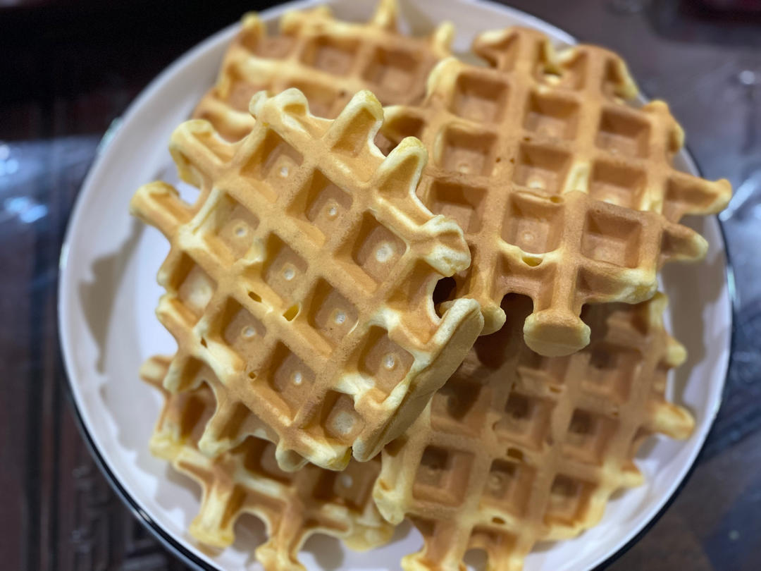 无泡打粉华夫饼(早餐机版)