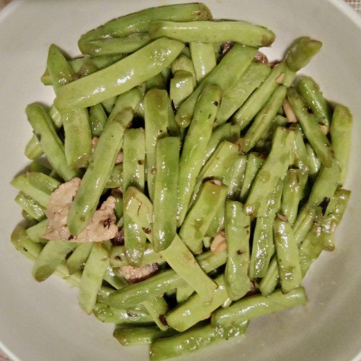 四季豆炒肉