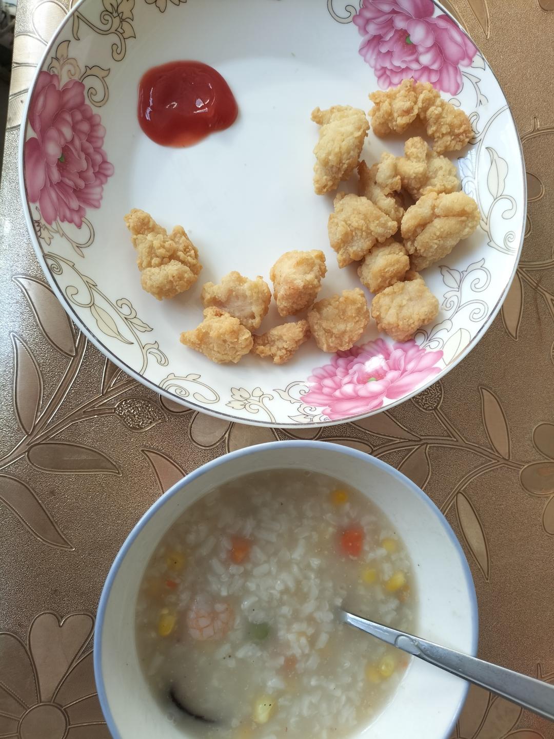 美味营养的胡萝卜香菇虾仁🍤粥 老少皆宜