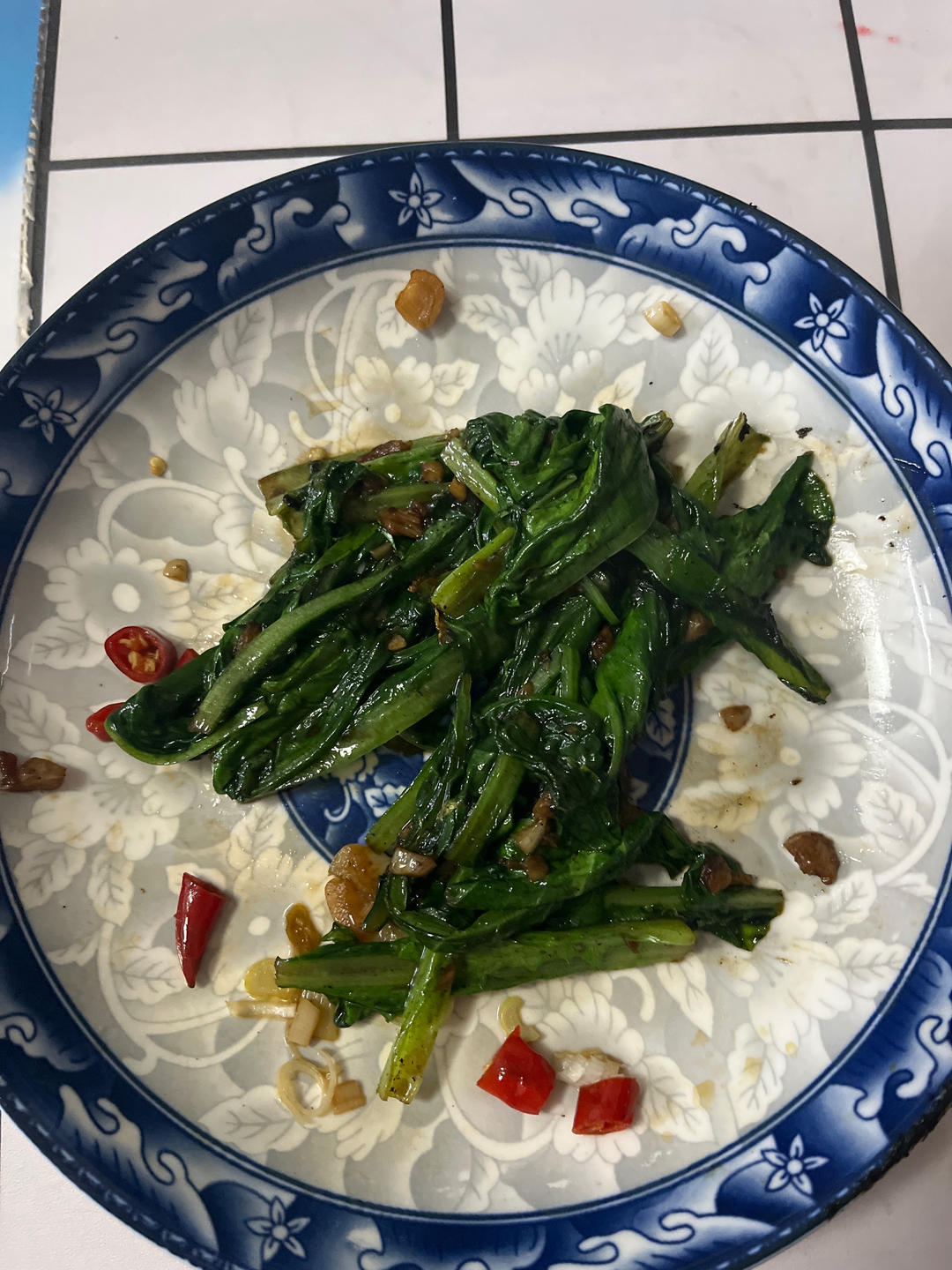 蒜蓉油麦菜（蚝油）