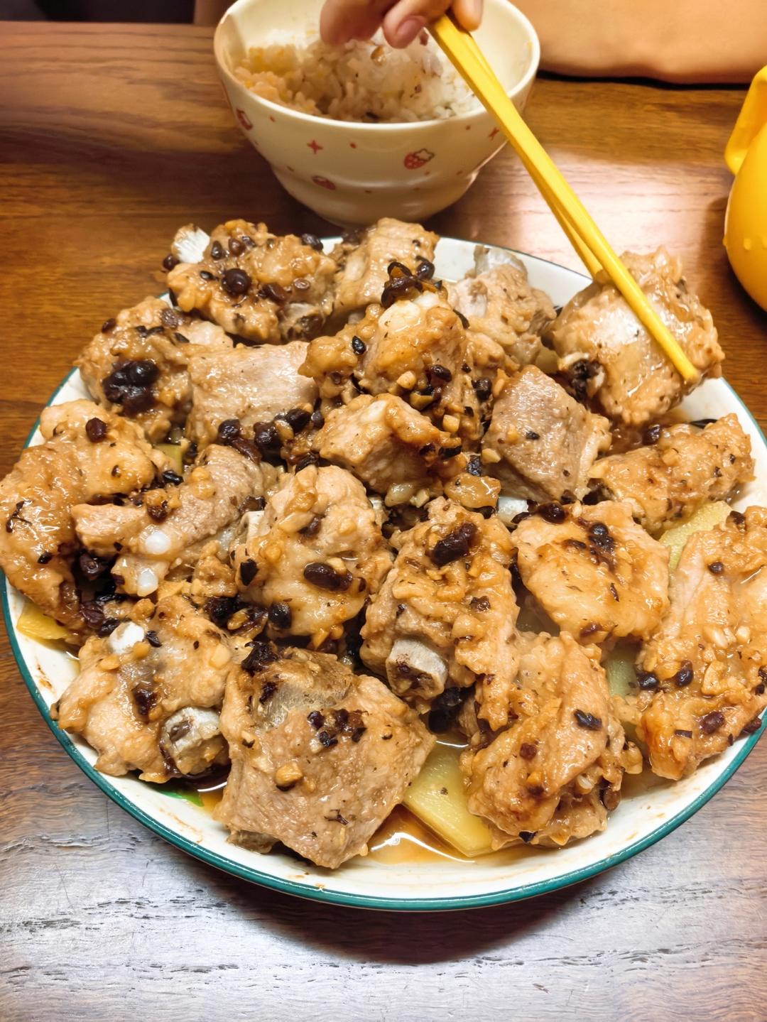 豆豉蒸排骨，这个味太绝了！！