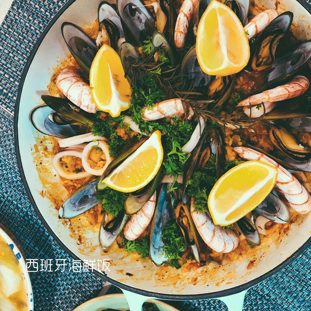 【曼食慢语】Seafood Paella 西班牙海鲜饭