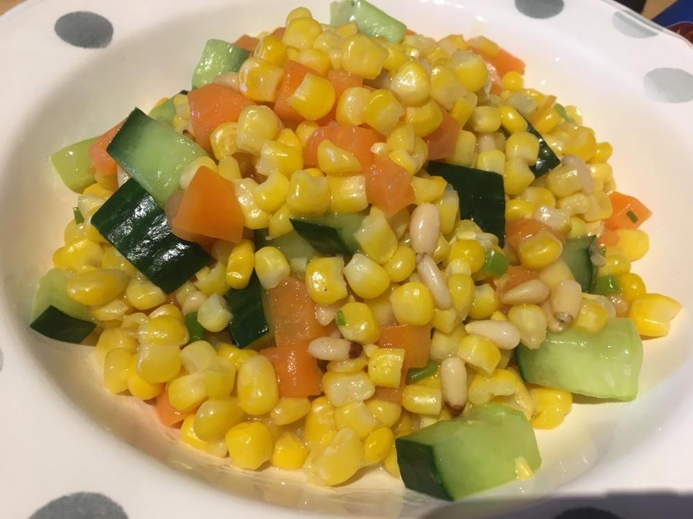 松仁玉米