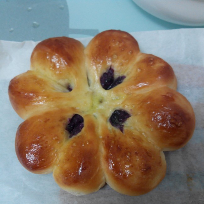 紫薯四叶草面包（汤种法）