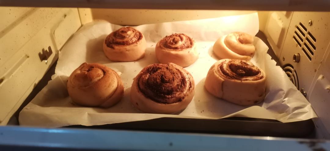 最正宗的美式肉桂卷（不用出膜）