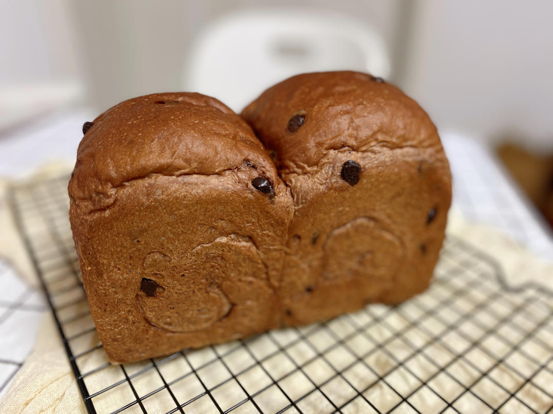 香浓柔软的巧克力吐司