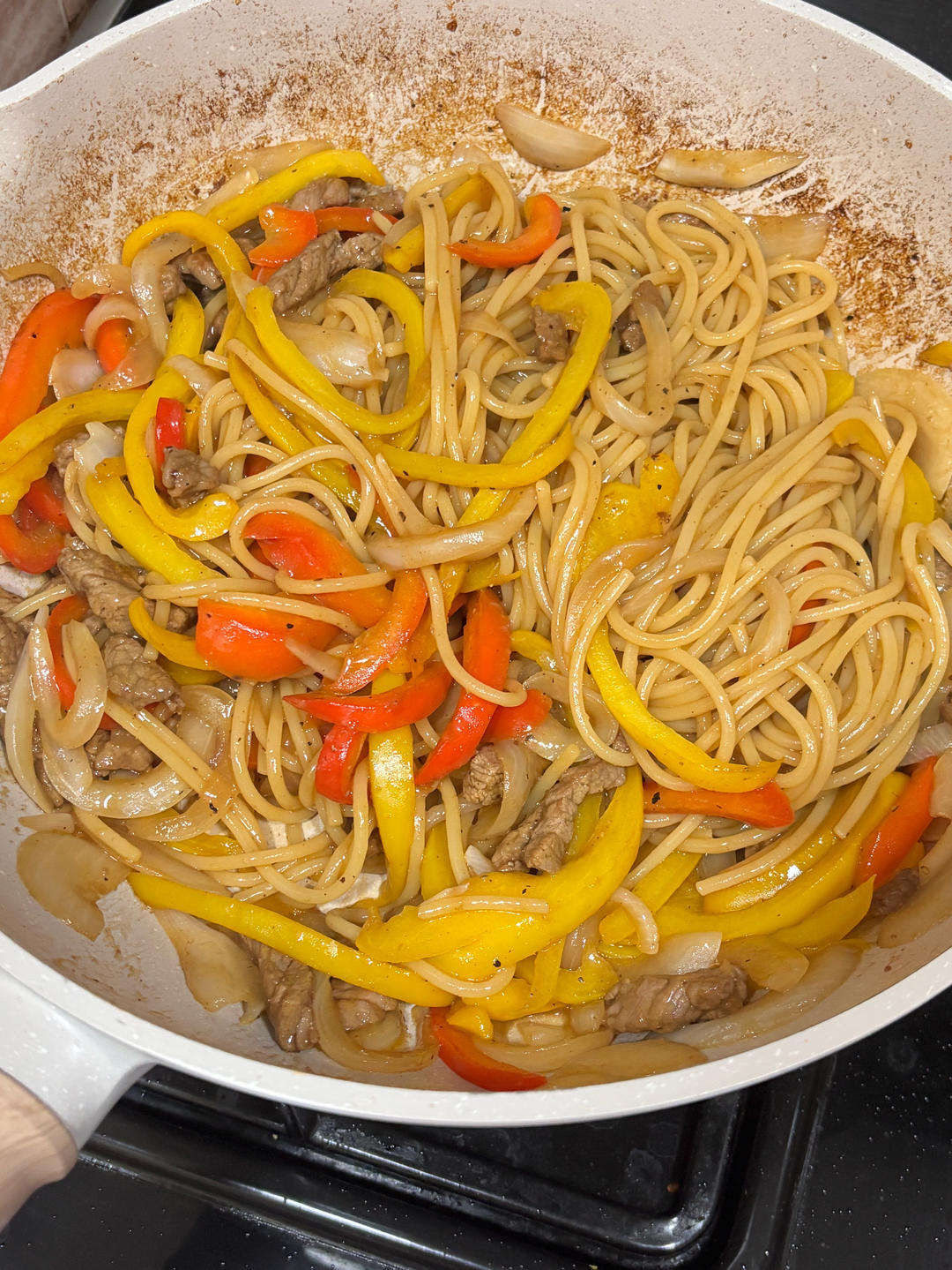 比餐厅好吃的黑椒牛柳意面🍝零失败简单教程