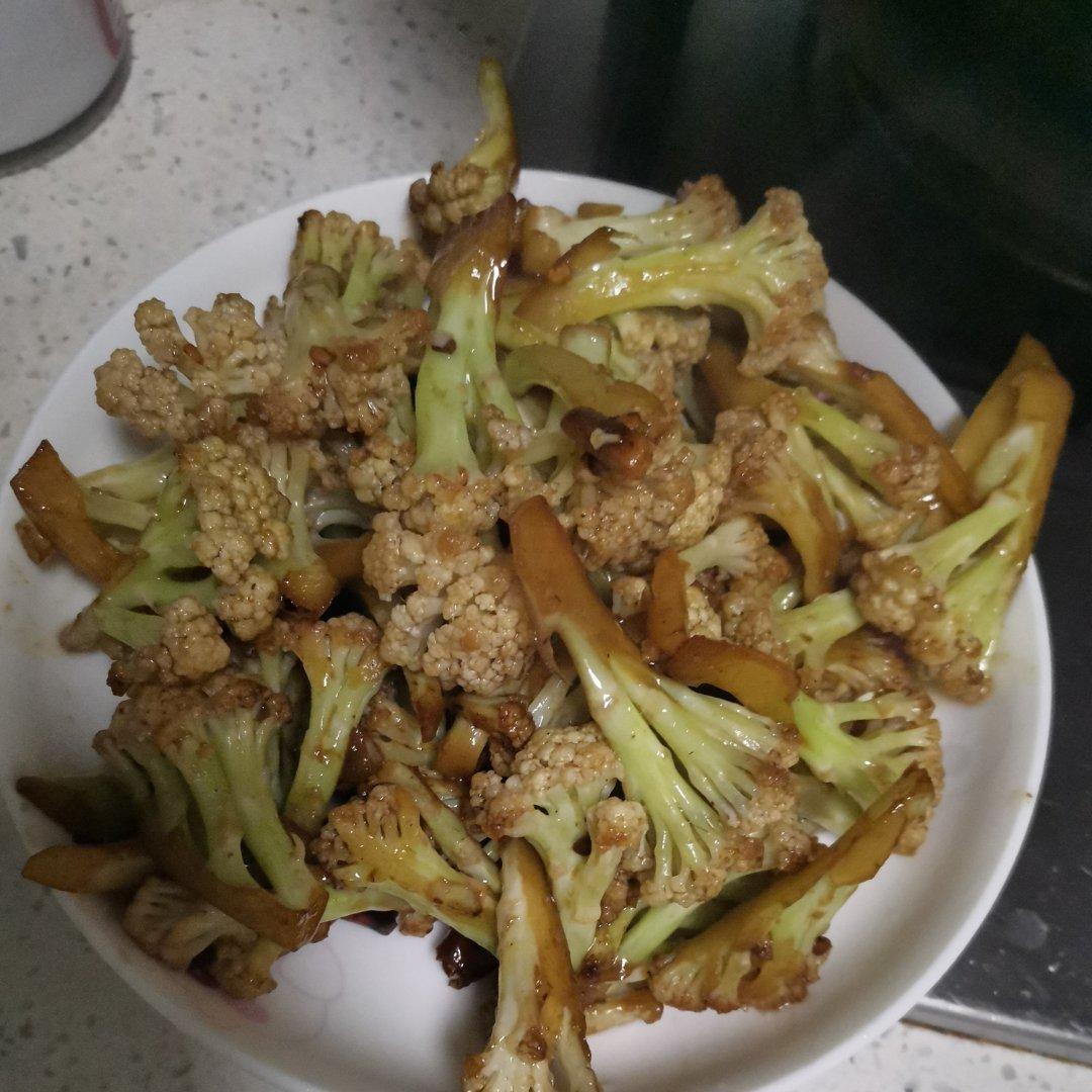和饭店一个味道的干锅花菜