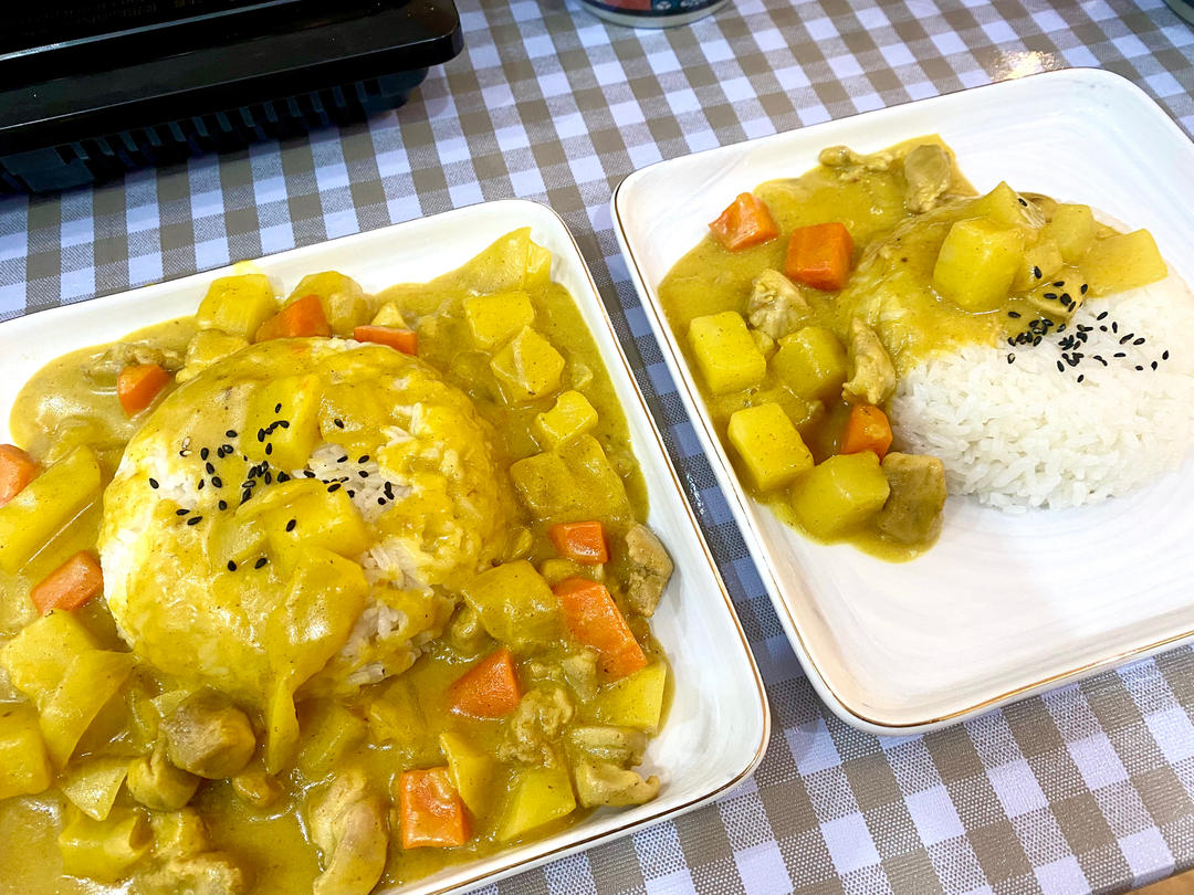 咖喱鸡肉饭