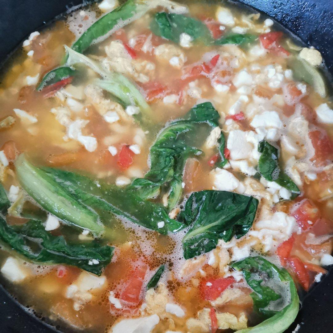 西红柿豆腐羹～鲜美版