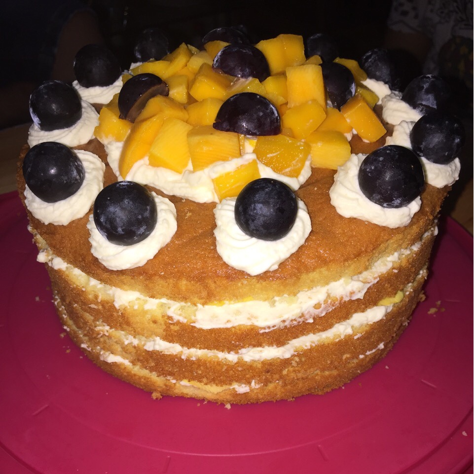 海绵胚裸蛋糕（附制作视频）