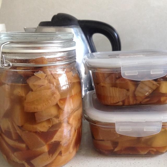 油焖笋罐头 绝对比超市买来好吃一百倍噢